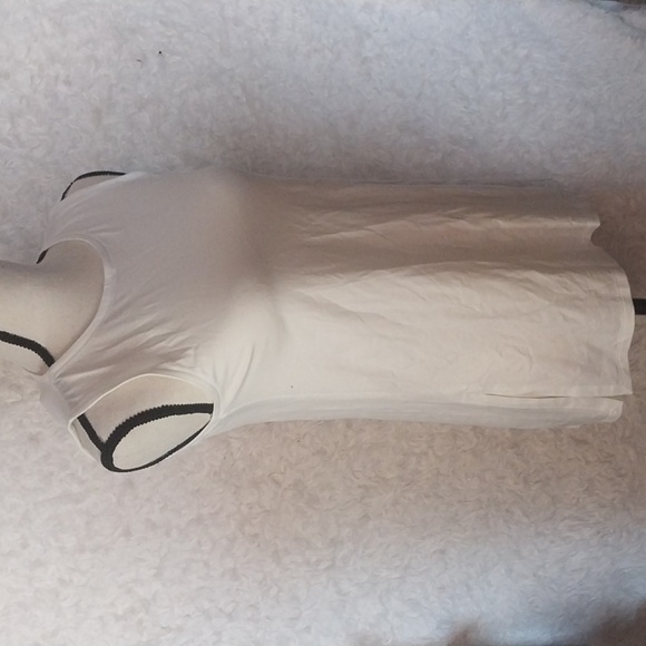 NWT Eileen Fisher Tank Round Neck Ivory Shell Size Women PP/PTP Petite Long - Picture 4 of 8